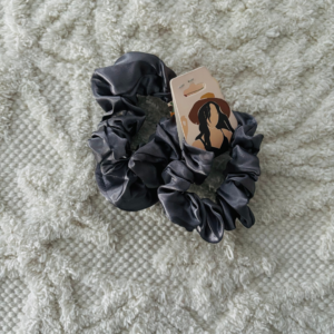 Scrunchie grafit