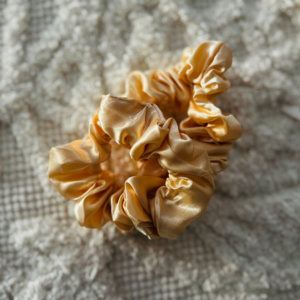 Scrunchie waniliowe