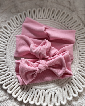 Opaska cukierkowy róż