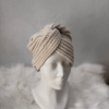 Turban prążkowany dla dorosłych