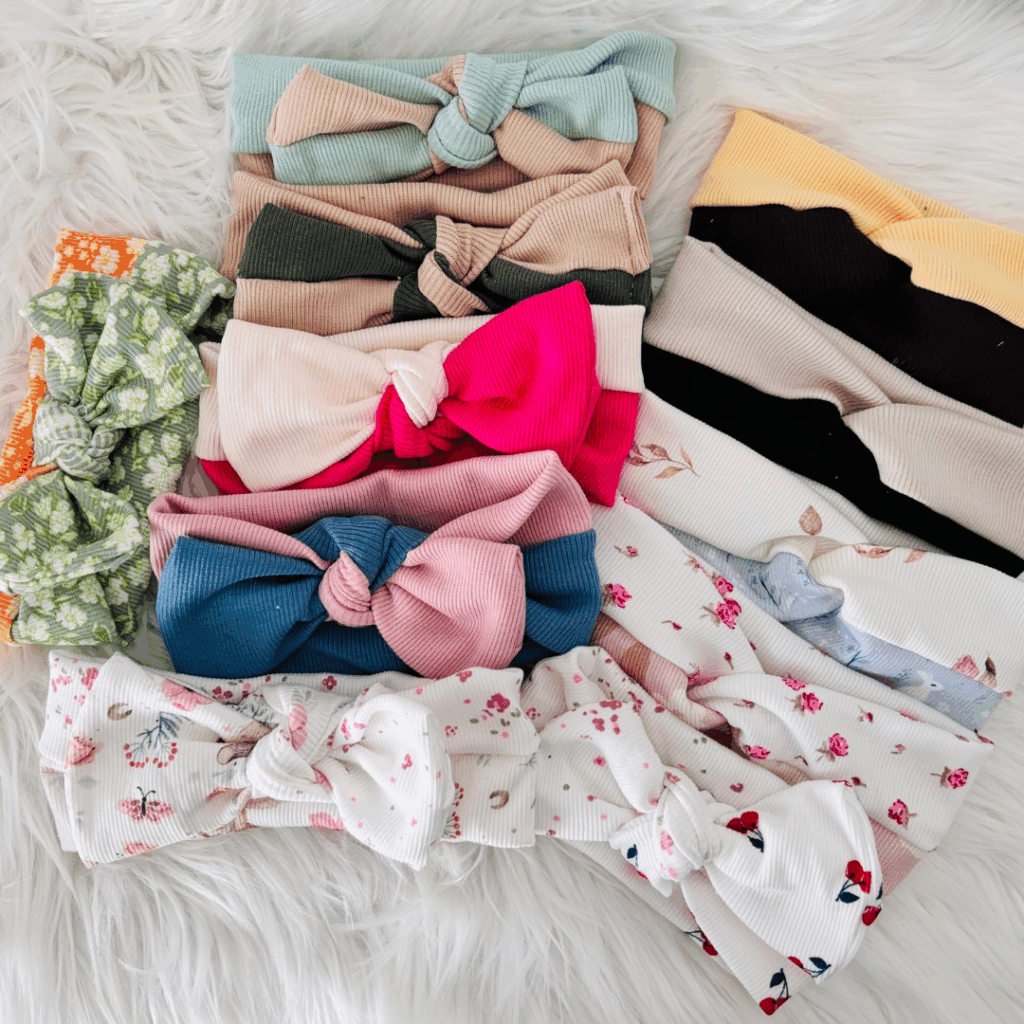 Opaska z bawełny prążkowanej 2