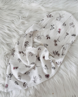 Zestaw wiosenny biały/Kwiaty