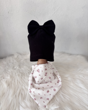 Zestaw wiosenny czarny/róże