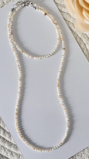 Naszyjnik z masy perłowej